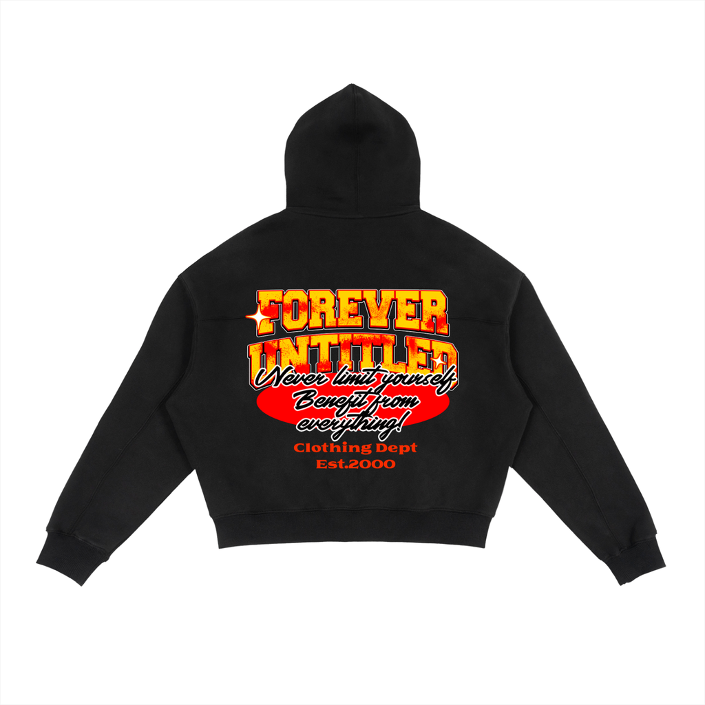 “OG” (U) Fleece Zip-Up Boxy Hoodie