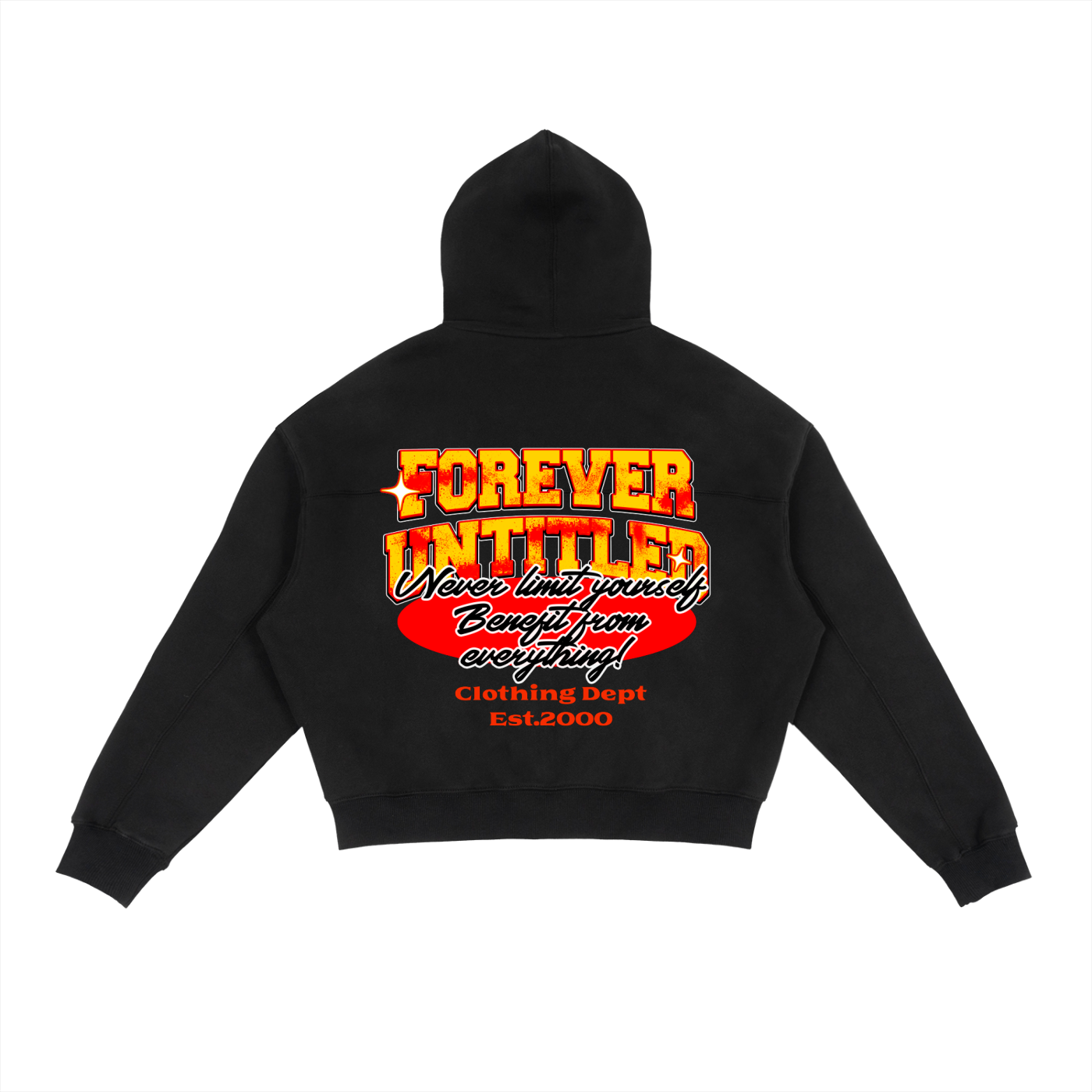 “OG” (U) Fleece Zip-Up Boxy Hoodie