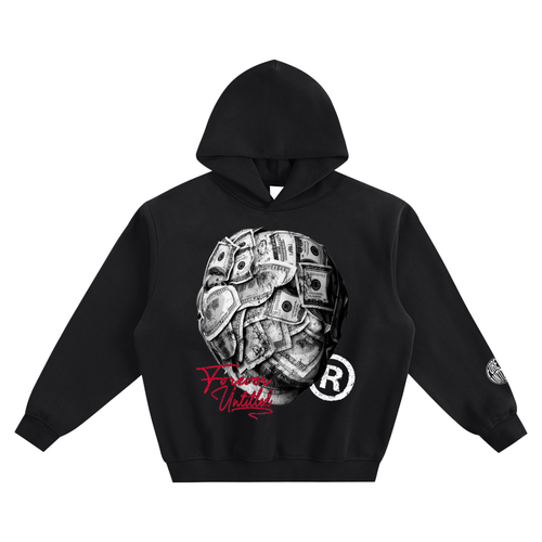 Money On My Mind (U) Boxy Hoodie