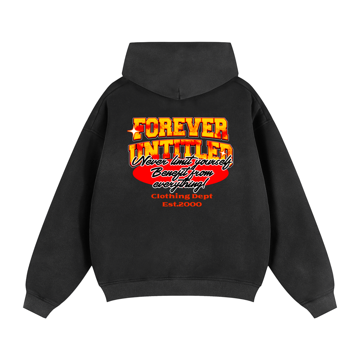 “OG” (U) Sunfade Two-way Zipper Hoodie